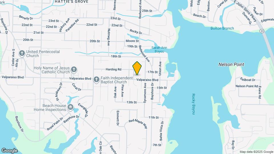 1631 Valparaiso Blvd Map and Location Details