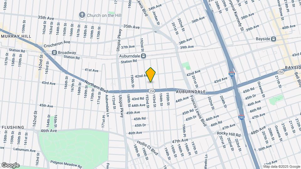 42-36 193rd St-Unit -2F Map and Location Details