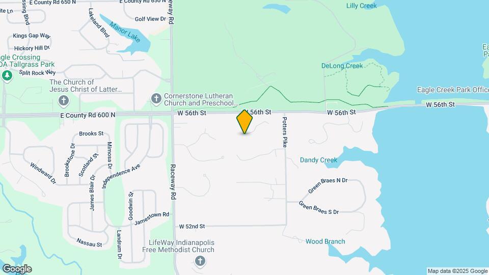 8923 Woodacre Ln Map and Location Details