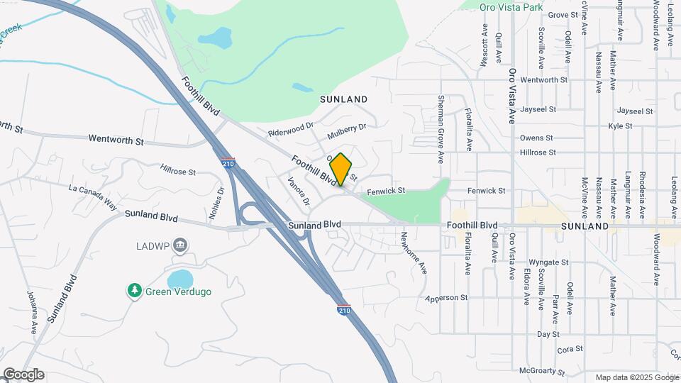 8900 Foothill Blvd Map and Location Details