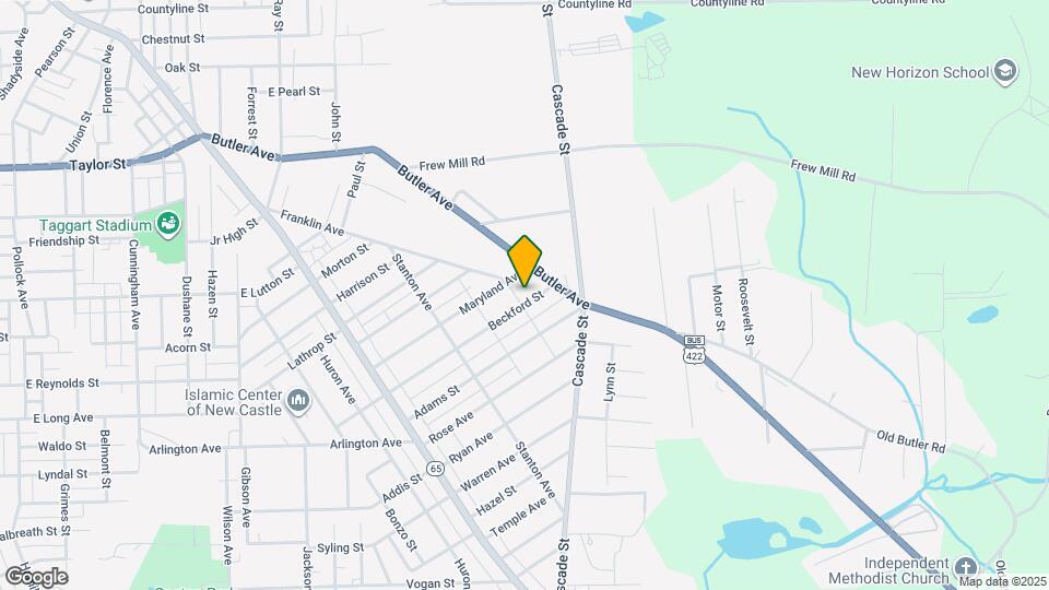 1047 Beckford St Map and Location Details