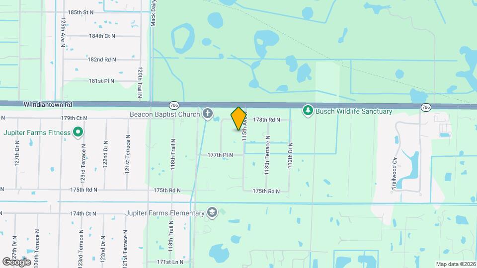 17861 Winterhawk Trail Map and Location Details