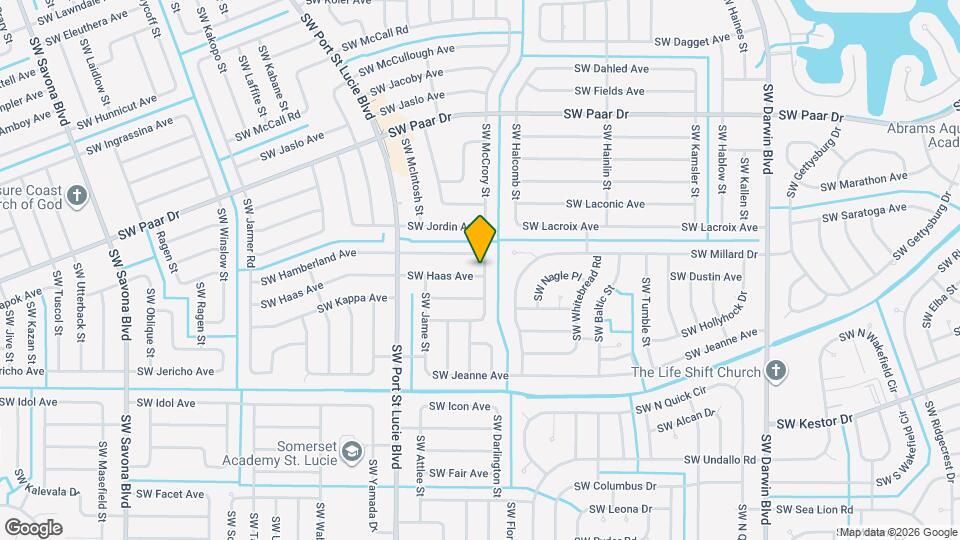 601 SW Haas Ave Map and Location Details