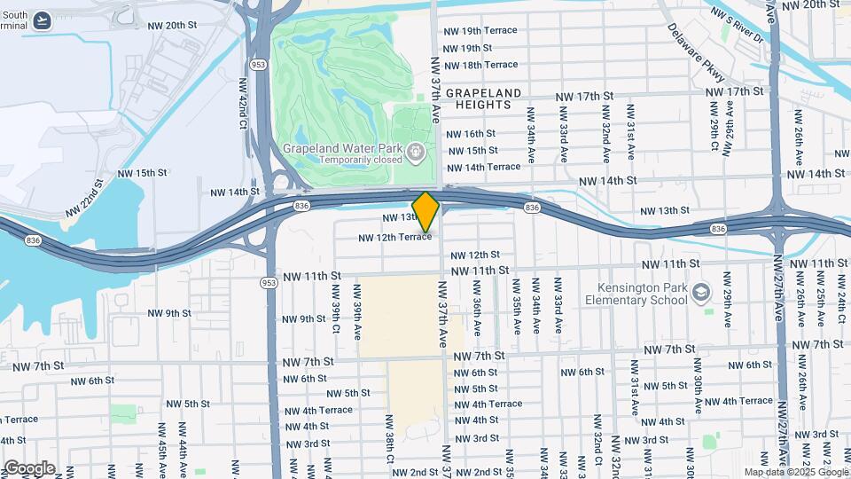 3718 NW 12th Ter, Unit B2 Map and Location Details