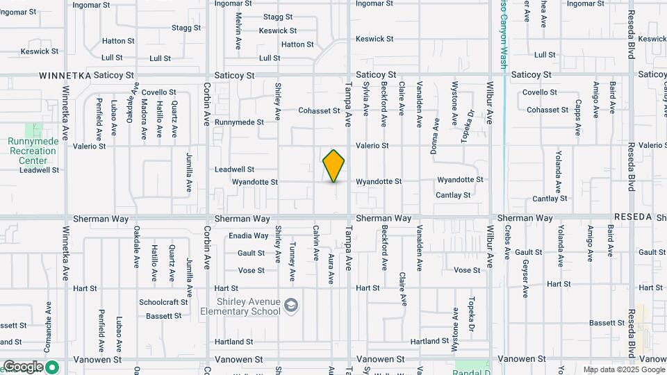 Reseda Garden Apartments Map and Location Details