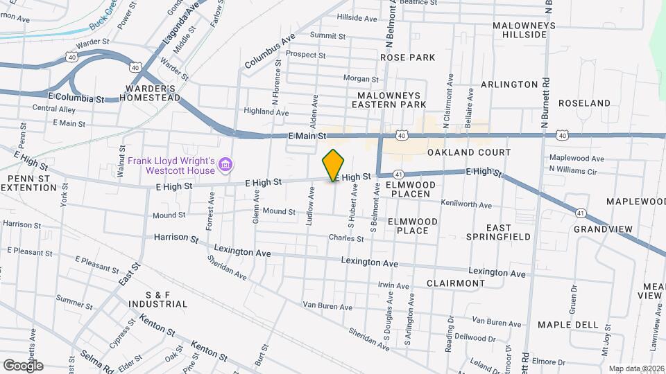 215 Saint George Pl, Unit B Map and Location Details