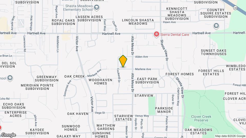 2122 Marlene Ave Map and Location Details