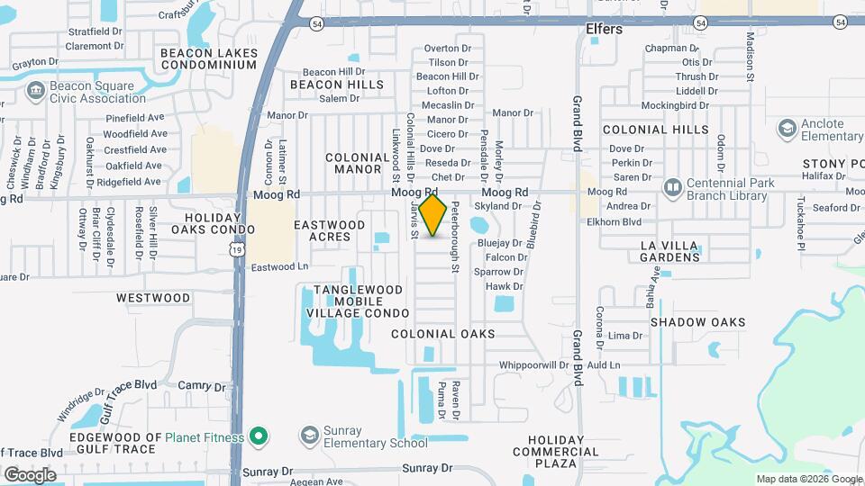 5040 Valimor Dr Map and Location Details