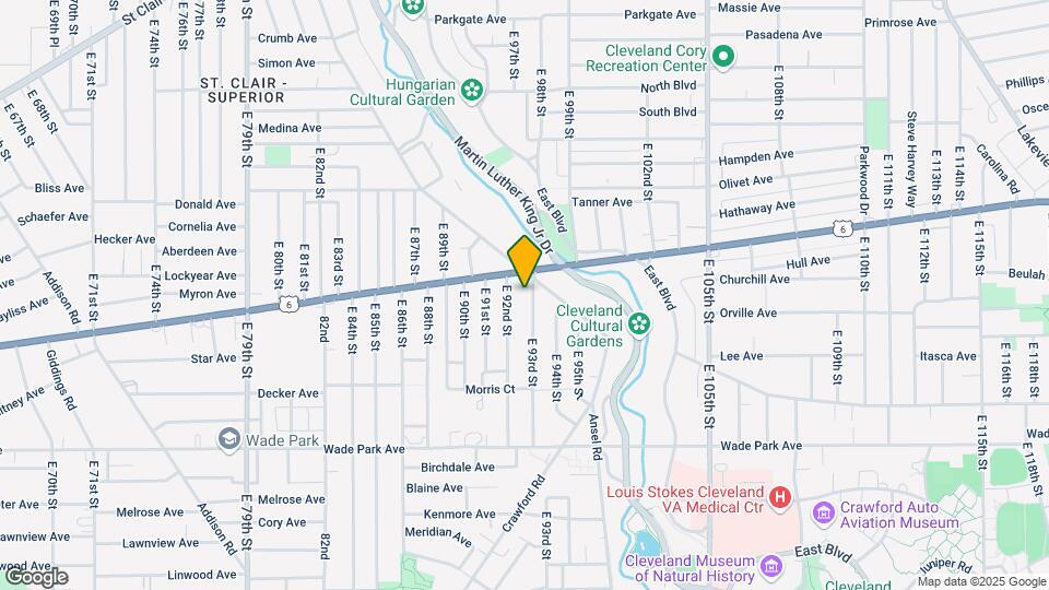 1324-1330 E 93rd St Mapa y Detalles de la Ubicación