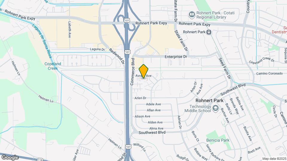 111 Avram Ave Map and Location Details