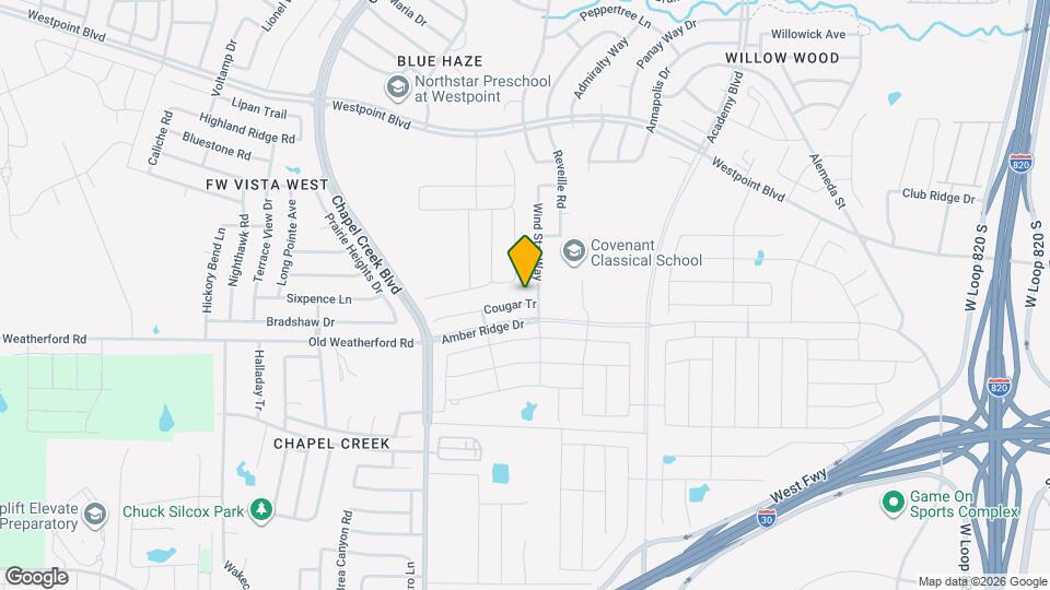 10008 Cougar Tr Map and Location Details