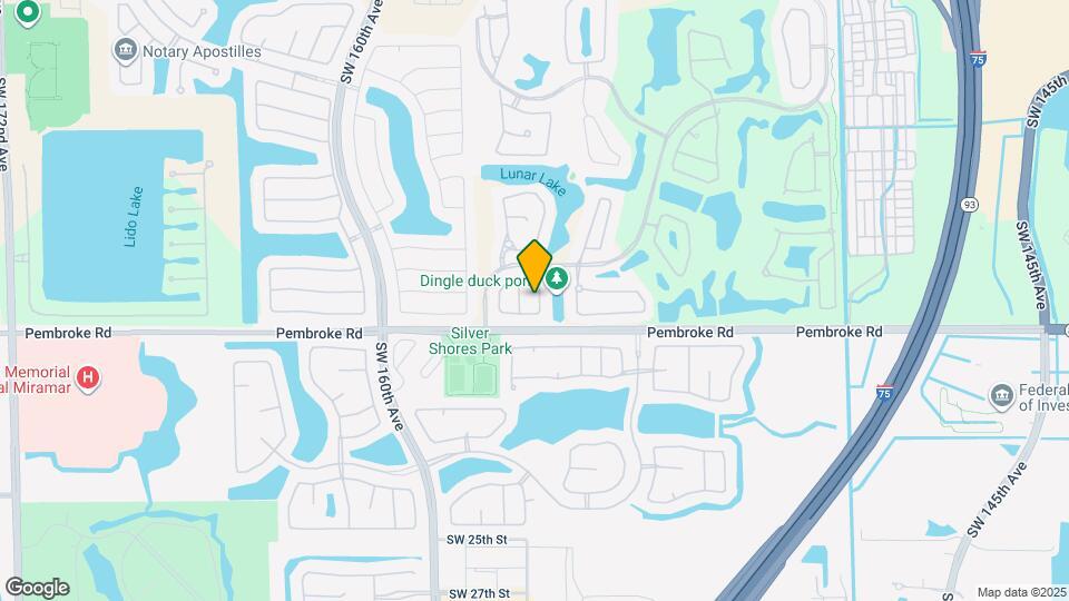 1658 SW 158th Ave Map and Location Details