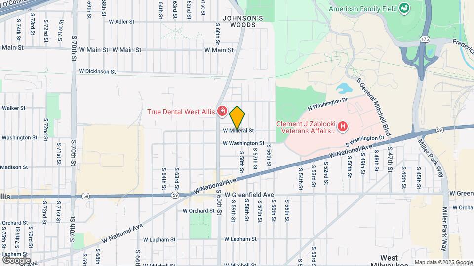 1005 S 58th St Map and Location Details