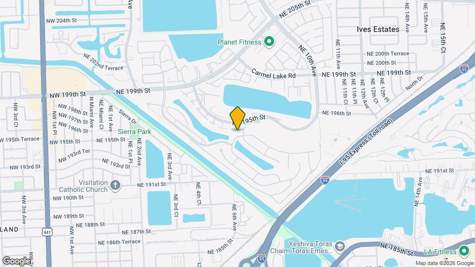 19278 NE 6th Ave Map and Location Details