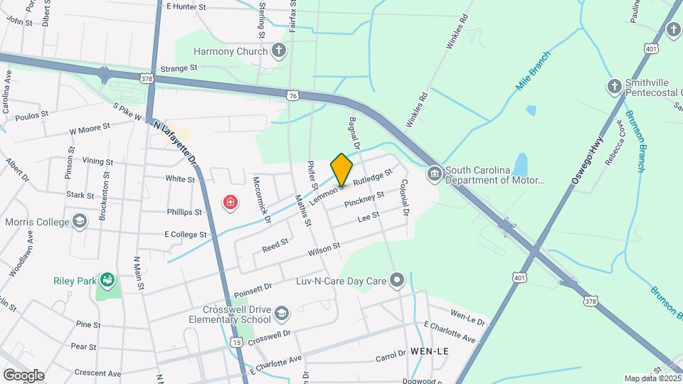 216 Lemmon St Map and Location Details