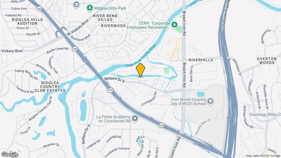 5700 Cedar Creek Dr Map and Location Details