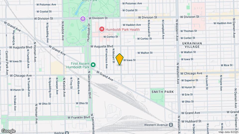830 N California Ave Mapa y Detalles de la Ubicación