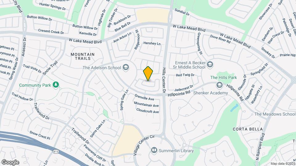 9425 Valley Hills Ave Mapa y Detalles de la Ubicación