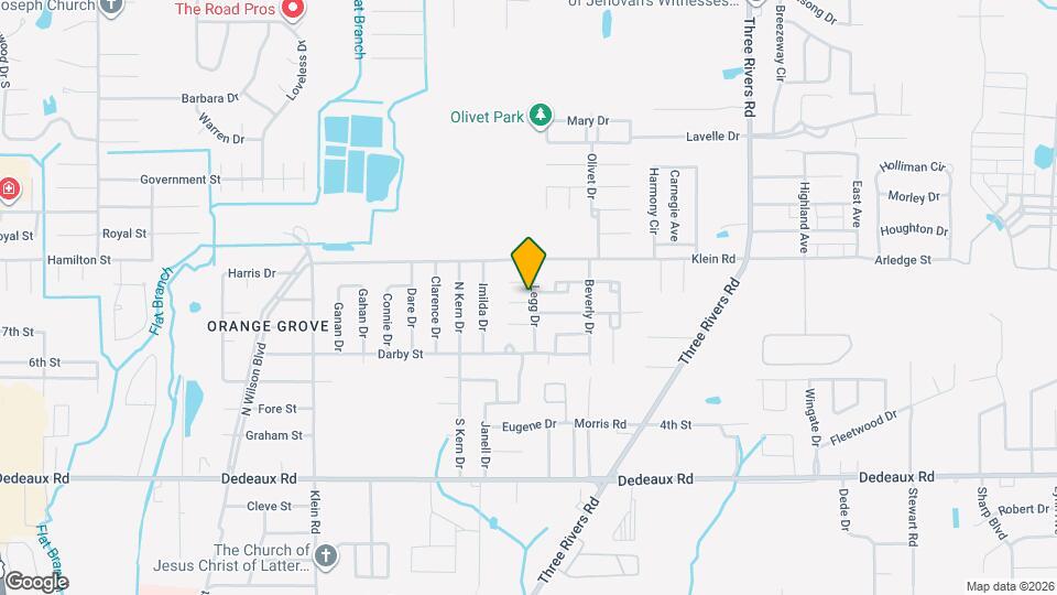 301 Legg Dr Map and Location Details