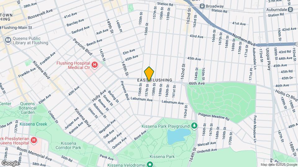 46-11 157th St Map and Location Details