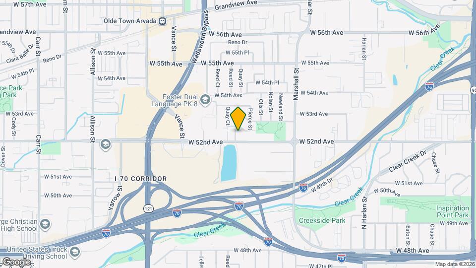 5210 Quay St Map and Location Details