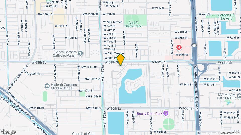 6690 W 26th Ct Mapa y Detalles de la Ubicación