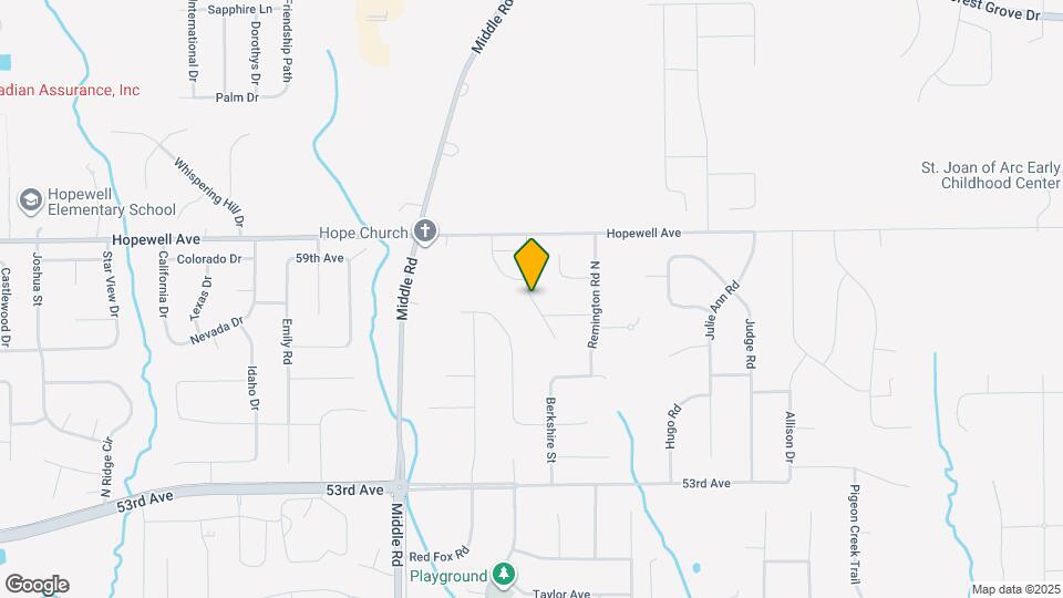 5894 Butterfield Ct Mapa y Detalles de la Ubicación