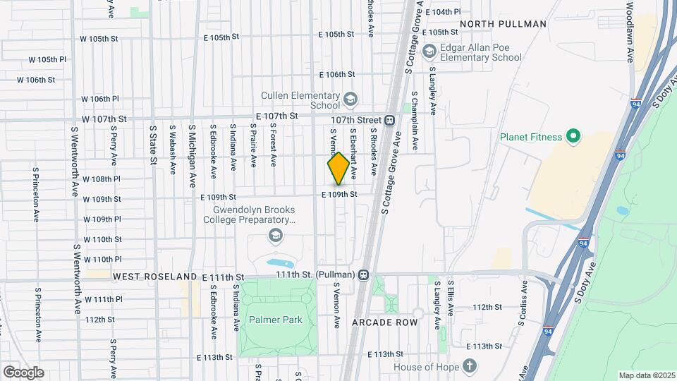 436 E 109th St Mapa y Detalles de la Ubicación