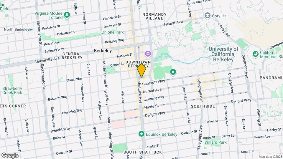 2271 Shattuck Ave Map and Location Details