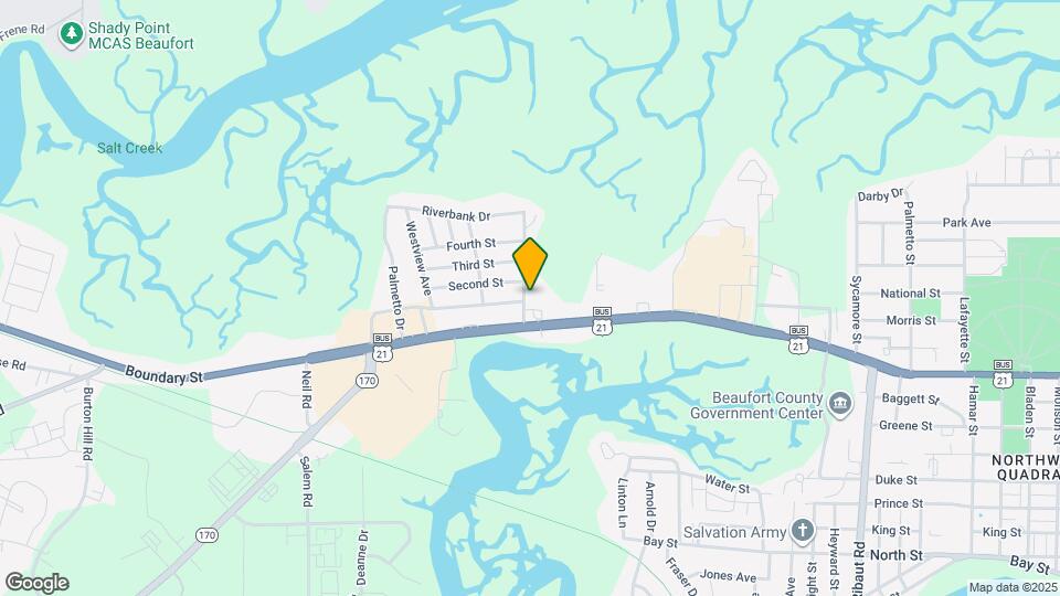 1501 Hogarth St Map and Location Details