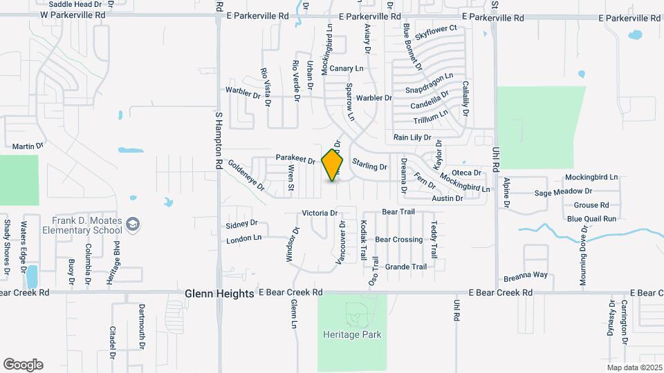 1505 Yellowbird Ct Map and Location Details