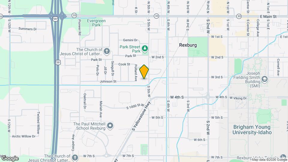 310 S 5th W Map and Location Details