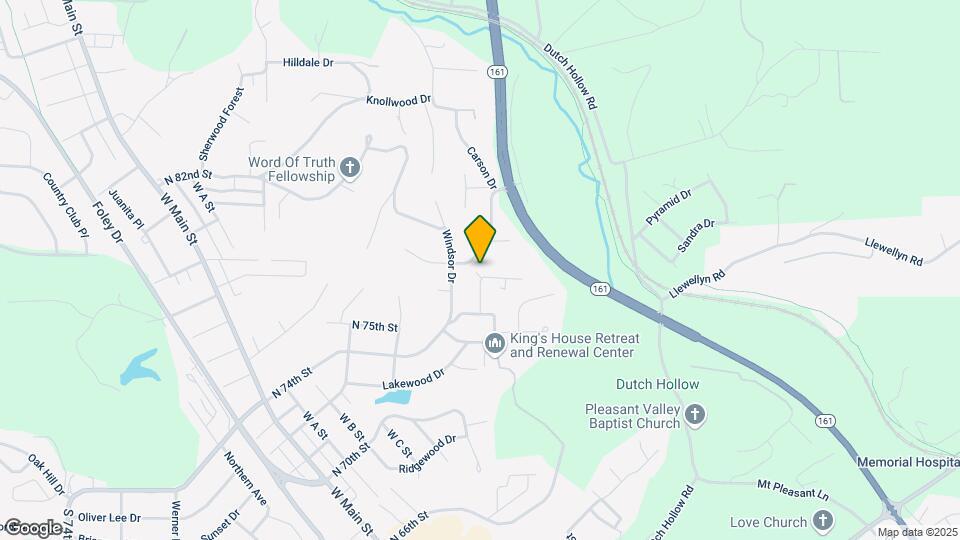 25 Nottingham Ln Mapa y Detalles de la Ubicación