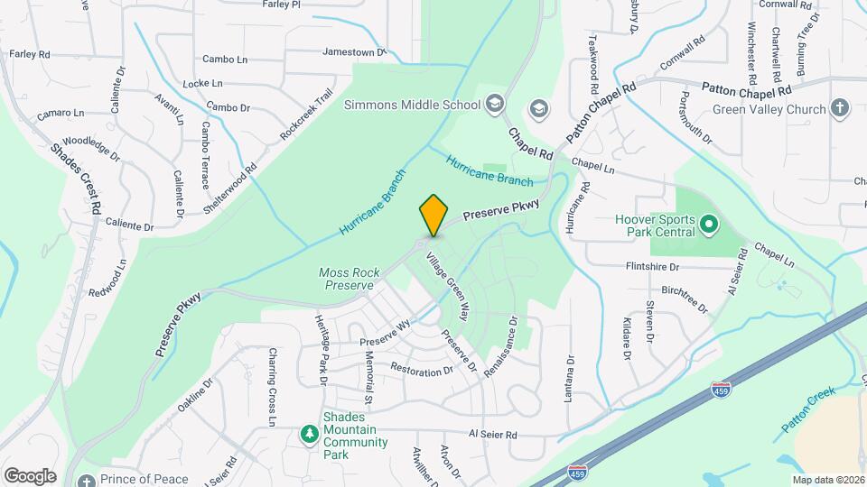 508 Preserve Pkwy Map and Location Details