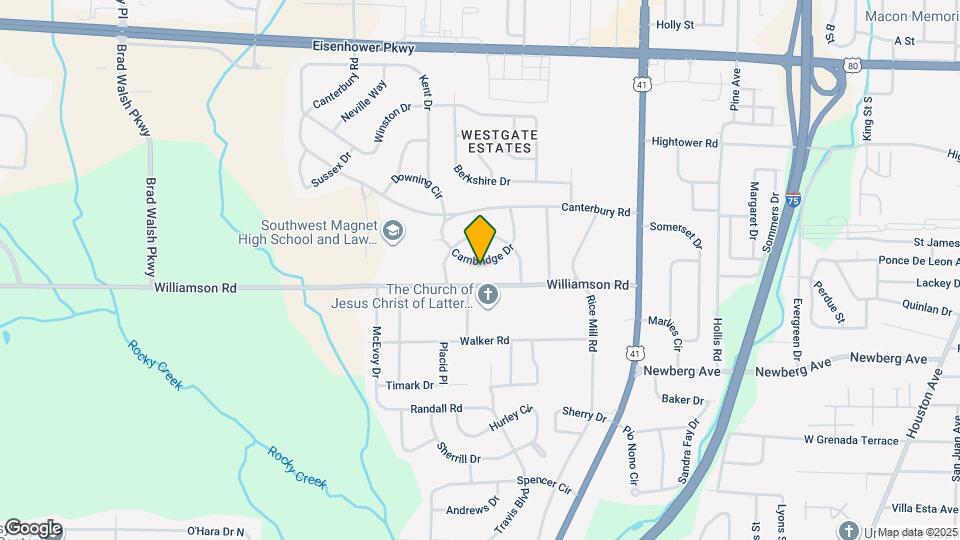1548 Cambridge Dr Map and Location Details