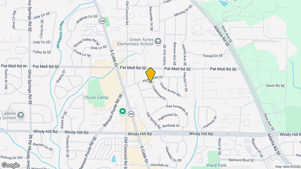 2174 Trailwood Dr Map and Location Details