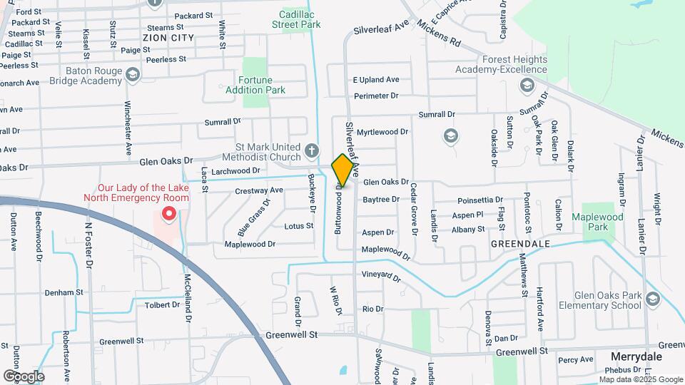 6434 Buttonwood Dr Map and Location Details