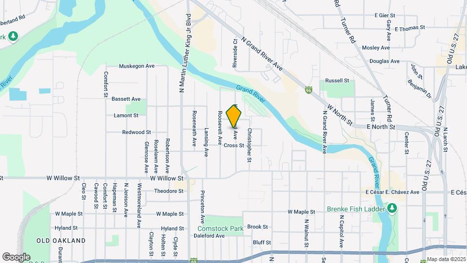 1425 Knollwood Ave Map and Location Details