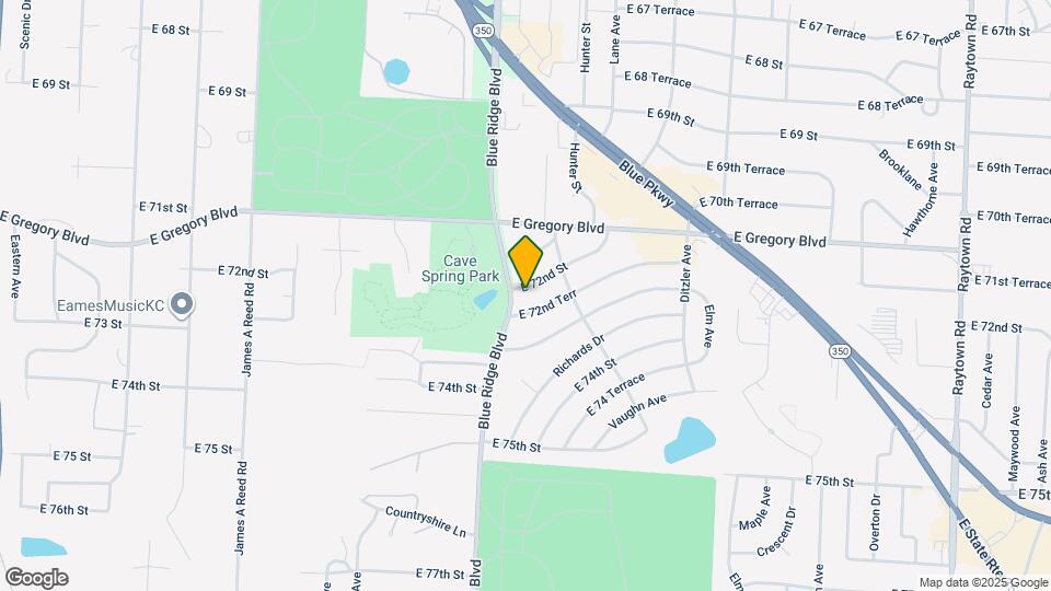 8803 E 72nd St Map and Location Details