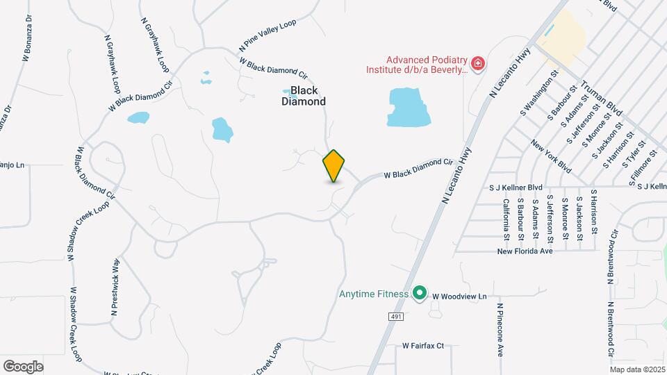 2971 W Plantation Pines Ct Map and Location Details