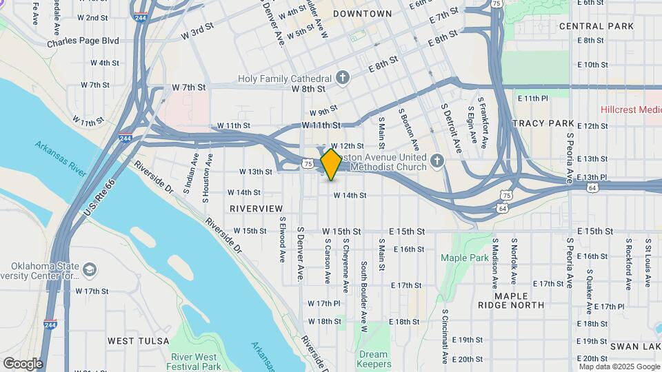 1315 S Carson Ave Map and Location Details