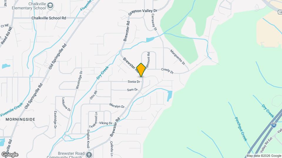 1760 Sonia Dr Mapa y Detalles de la Ubicación