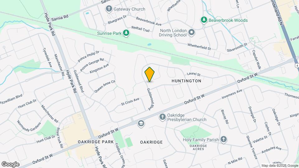 924 Guildwood Blvd Map and Location Details