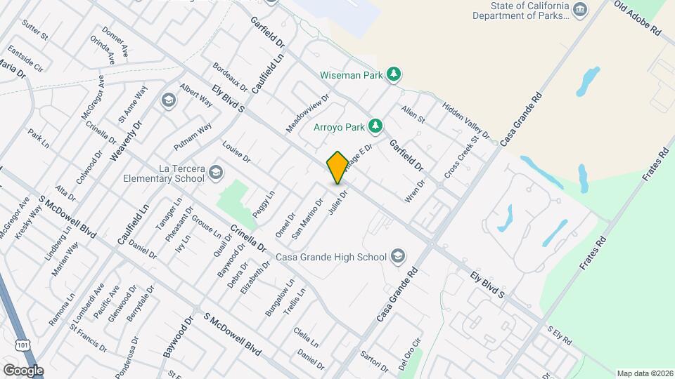 804 Parent Way Map and Location Details