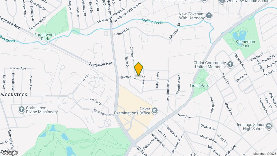 9000 Clarion Dr, Unit 1114 Map and Location Details