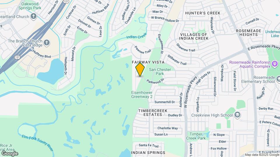 1521 Parkwood Dr Map and Location Details