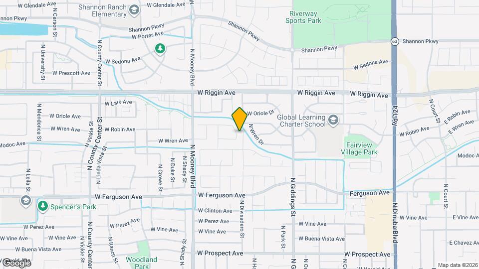 2642 N Fairway St Map and Location Details