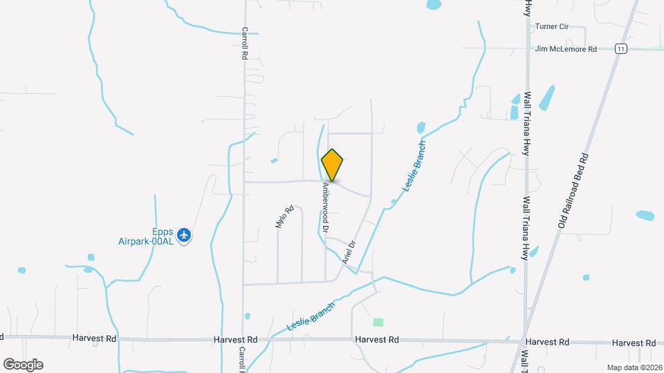 127 Amberwood Dr Map and Location Details