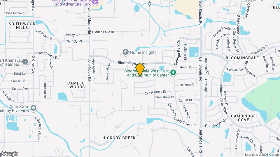 4023 Paddlewheel Dr Map and Location Details