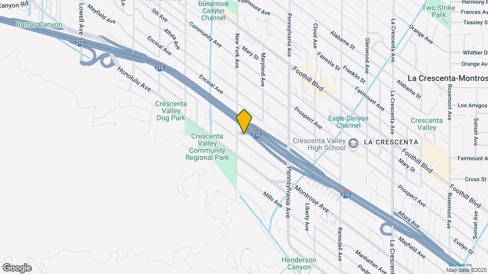 3353 Montrose Ave Map and Location Details